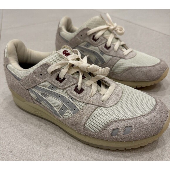 Asics Pleasures Gel Lyte 3 OG Cream Sneakers Shoes Men's 10 - Picture 1 of 6
